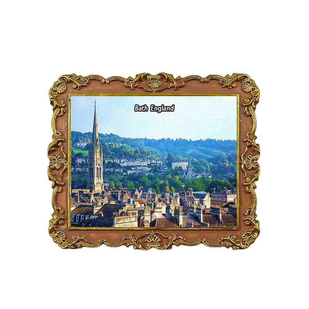 Bath England UK Refrigerator Magnet 3D Travel Souvenir Fridge Decoration Magnetic Sticker Craft Collection