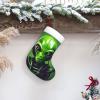 BrUgui Large Christmas Stocking, Personalized and Durable, Perfect for Holiday Decor and Gift-Giving Green Long Ear Alien view 4