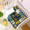 Construction Truck Blanket Soft Fuzzy Excavator Tractor Blanket for Toddler Women Men Construction Vehicles Blanket for Couch Bed Outdoor Truck Blankets for Truck Car Lovers 40"x50"for Kids/Child view 2