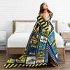 Construction Truck Blanket Soft Fuzzy Excavator Tractor Blanket for Toddler Women Men Construction Vehicles Blanket for Couch Bed Outdoor Truck Blankets for Truck Car Lovers 40"x50"for Kids/Child view 3