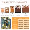 Construction Truck Blanket Soft Fuzzy Excavator Tractor Blanket for Toddler Women Men Construction Vehicles Blanket for Couch Bed Outdoor Truck Blankets for Truck Car Lovers 40"x50"for Kids/Child view 4