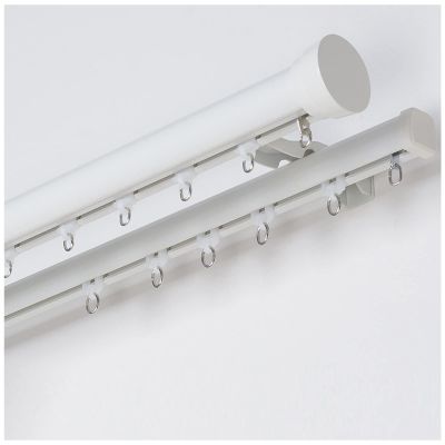 Curtain Pole For Curtains Silent, Room Divider Track, Curtain Rail Kit For Living Room Bedroom, 1/2/3/4/5m(3.3/6.6/9.8/13.1/16.4ft)(Color:F,Size:5m/16.4ft)