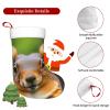 BrUgui Large Christmas Stocking, Personalized and Durable, Perfect for Holiday Decor and Gift-Giving Squirrel Funny Animal view 3