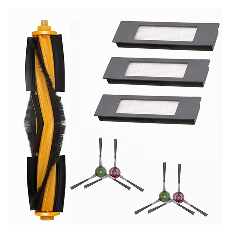 ZeAda Hepa Filter Brushs Replacement Parts,Compatible for Ecovacs Deebot OZMO 920/950/T5/T8/T8 AIVI/ N8 Pro+ Robotic Vacuum Cleaner