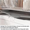 Drying Rack For Kitchen Counter, Stainless Steel Dish Rack Portable Dinnerware Drainer Organizer Kitchen Storage Tray For Kitchen RV Campers view 4