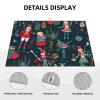 RLDOBOFE Dish Drying Mat for Kitchen Counter Non-slip Drainer Mats Women's Nutcracker Ballet Xmas Dance Dish Drying Pad Heat Resistant Coffee Mat Absorbent Draining Mat kitchen Drying Mats 18'' x 24'' view 3