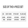 Floral Ruffle Queen Duvet Cover Set 100% Cotton With Zipper All Season Modern Fashion 4 Piece Bedding Set Simple Style 1 Duvet Covers With Zipper Fitted Sheet Pillowcases ( Color : F , Size : KING ) view 2
