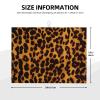 RLDOBOFE Dish Drying Mat for Kitchen Counter Non-slip Drainer Mats Cool Cheetah Leopard Dish Drying Pad Heat Resistant Coffee Mat Absorbent Draining Mat kitchen Drying Mats 18'' x 24'' view 2