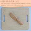 TDGBIH 3 PCS Wooden Kids Safe Cutting Knife, Children's Kitchen Tools for Cooking, Veggies, Fruits, Salad, Cake (For 2-10 Years Old) view 4
