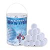 JUOPZKENN 40Pcs Artificial Snowballs, Soft Artificial Snowballs Indoor & Outdoor SnowBall, Indoor Snowball Fight Set, Christmas Snowballs Decoration for Christmas Tree(#1) view 3