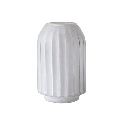Decorative Vase White Frosted Glass Vase Modern Home Restaurant Coffee Table Office Desktop Decoration Vase Striped Vase Gift Vase Ceramic Vase Glass Vase Hydroponic Flower Vase (Size : Brass)
