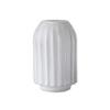 Decorative Vase White Frosted Glass Vase Modern Home Restaurant Coffee Table Office Desktop Decoration Vase Striped Vase Gift Vase Ceramic Vase Glass Vase Hydroponic Flower Vase (Size : Brass) view 1