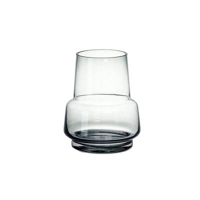 Decorative Vase Small Glass Vase Transparent Vase Modern Home Restaurant Coffee Table Office Desktop Decoration Vase Gradient Bottle Ceramic Vase Glass Vase Hydroponic Flower Vase (Color : Brass)