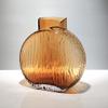 Decorative Vase Brown Transparent Glass Vase Home Coffee Table Office Desktop Restaurant Decoration Vase Modern Small Mouth Vase Ceramic Vase Glass Vase Hydroponic Flower Vase (Size : Brass) view 3