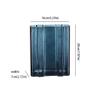 Decorative Vase Simple Square Transparent Glass Vase Home Coffee Table Office Desktop Restaurant Decoration Vase Simple Modern Vase 7.87/9.84 Inches Ceramic Vase Glass Vase Hydroponic Flower Vase ( view 2