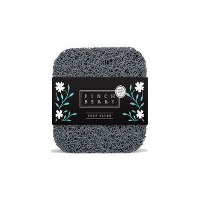AZBB White Soap Saver Eco-Friendly, Recyclable | Flexible Durable BPA-Free Non-Slip Bath Soap Holder (Grey)