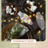 24pcs Small Light Bulb Candy Bottle Clear Plastic Candy Jar Fillable Light Bulb Container Hanging Ornament Case Banquet Plastic Bottle Christmas The Pet view 3