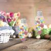 24pcs Small Light Bulb Candy Bottle Clear Plastic Candy Jar Fillable Light Bulb Container Hanging Ornament Case Banquet Plastic Bottle Christmas The Pet view 4