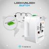 Travel Adapter, Worldwide All in One European Universal Adaptor, International Wall Charger Plug for (Without USB Port) Asia Europe UK AUS and USA view 4