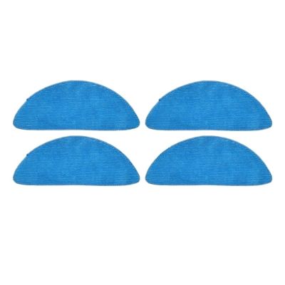 Vacuum Cleaner Replacement Brush Filter Cloth Accessories, Compatible for Proscenic 800T/Compatible for Liectoux C30B Vacuum Cleaner Parts (Color : 4 PCS Rags)