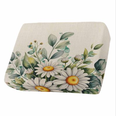 ARTSHOWING Daisy Flower Sofa Cushion Covers Stretch Couch Cushion Covers Cushion Slipcovers Seat Covers Chair Covers Sofa Cushion Protector Spandex Elastic 1 Pcs, White Flowers Springtime