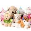 Panitay 40 Pcs Colorful Mini Small Party Hats for Stuffed Animals Paper Cone Tiny Birthday Hats Games Accessories(Classic) view 3