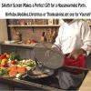3 Sizes, Stainless Steel Splatter Screen for Frying Pan, Anti Oil Splatter Guard, Multi-Use Grease Splatter Guard Heat Resistant to Hot Oil Food Safety Oil Splash Guard (Size : 29cm/11.4in) view 4