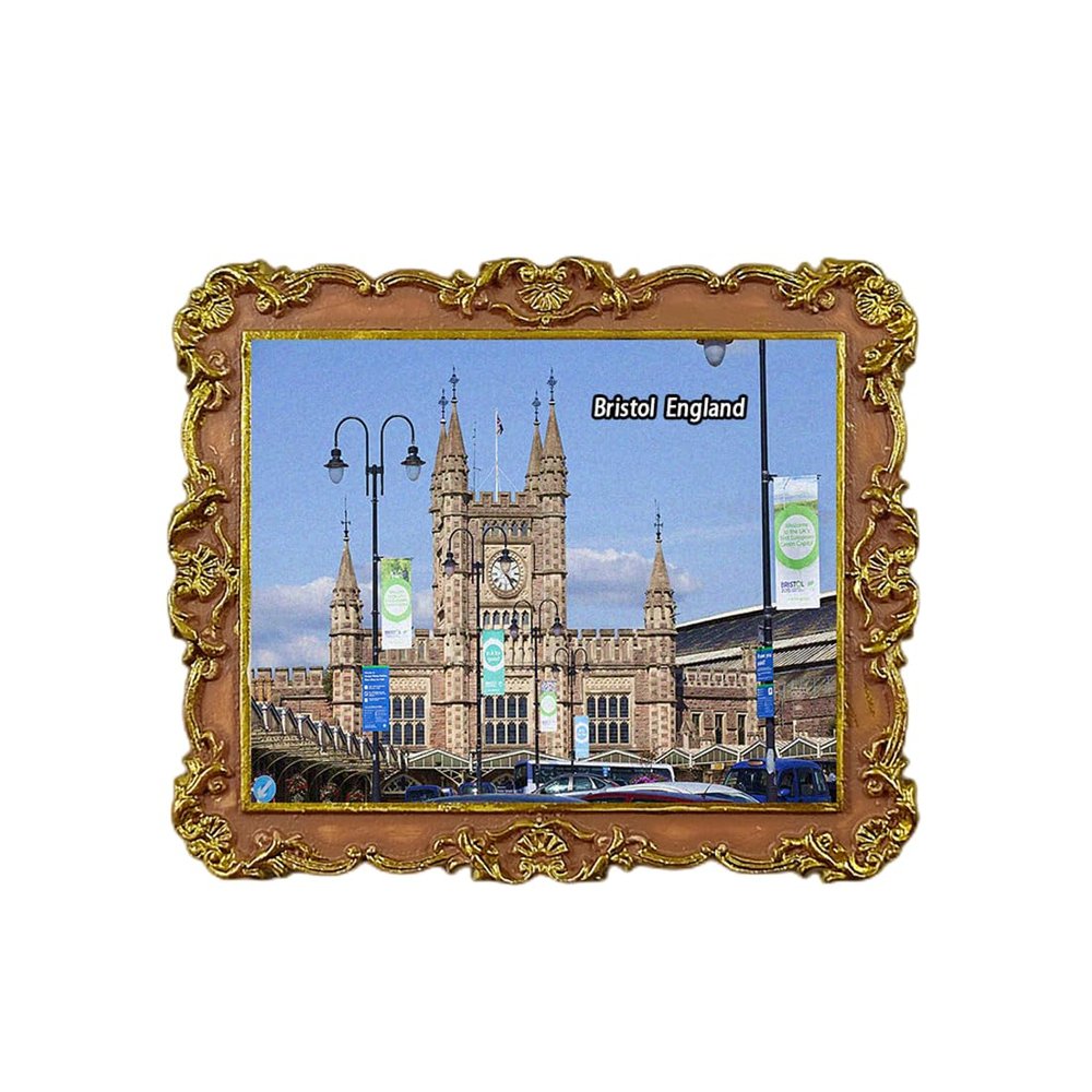 Bristol England UK Refrigerator Magnet 3D Travel Souvenir Fridge Decoration Magnetic Sticker Craft Collection