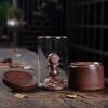 LipomA Incense Burner Holder Backflow Waterfall Unique Monkey Incense Cones Holder Handmade Ceramic for Halloween/Aromatherapy/Yoga/Home/Room/Office Dec view 2