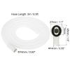PATIKIL 6.5ft Air Conditioner Drain Kit, Universal Drain Connector AC Drain Hose with Clamp for Mini-Split Window AC Unit Faucet, White view 2
