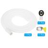 PATIKIL 6.5ft Air Conditioner Drain Kit, Universal Drain Connector AC Drain Hose with Clamp for Mini-Split Window AC Unit Faucet, White view 3