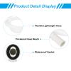 PATIKIL 6.5ft Air Conditioner Drain Kit, Universal Drain Connector AC Drain Hose with Clamp for Mini-Split Window AC Unit Faucet, White view 4