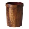 Holibanna 1Pc Retro Plastic Trash Can Creative Container for Kitchen Living Bedroom Bathroom Design with Pressure Ring Large Capacity Waste Bin view 1