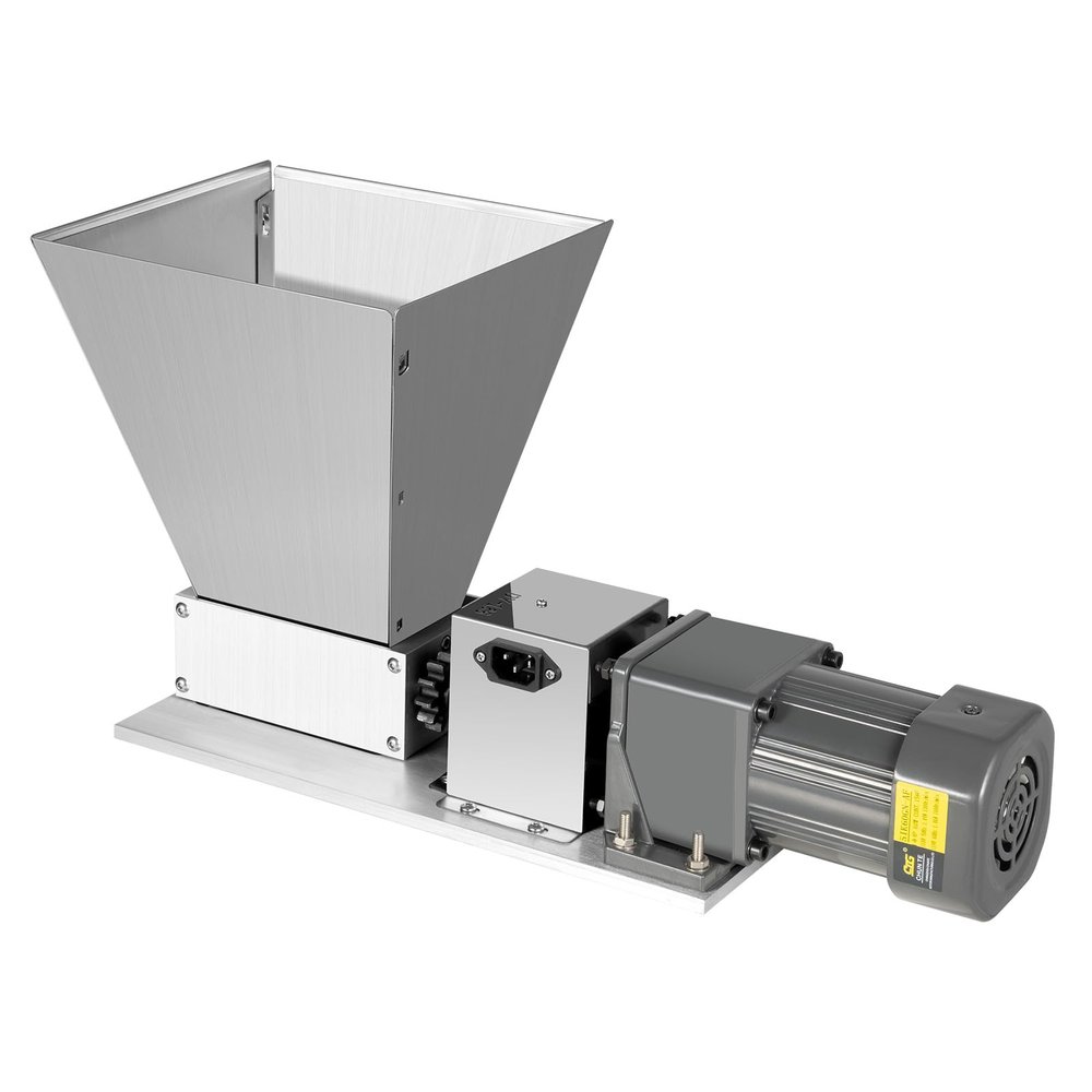 Electric Grain Mill Grinder,Commercial Corn Mill Grinder Machine Feed Mill Wheat Grinders,4 Litre Capacity,6"X1.5"Malt Crusher Dry Grain Grater, Adjustable Gap, Home Brewer For Grains, Beans