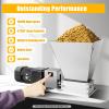 Electric Grain Mill Grinder,Commercial Corn Mill Grinder Machine Feed Mill Wheat Grinders,4 Litre Capacity,6"X1.5"Malt Crusher Dry Grain Grater, Adjustable Gap, Home Brewer For Grains, Beans view 4