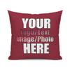 JRMRNEI Custom Pillow Case, Design Photos or Text Customize Throw Pillowcase, Two Sides Printed Customized Gifts Personalized Pet Photo Love Photo Throw Pillow Case, Cardinal, 24"x24" view 1