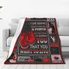Boxing Blanket Boxing Throw Blanket Soft Fleece Flannel Bedding Sports Gifts for Men Boys Lovers Adults Fighting Competition Pugilism Stuff Plush for Couch Sofa Bed Room Decor 40"X50" view 4