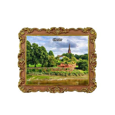Chester England UK Refrigerator Magnet 3D Travel Souvenir Fridge Decoration Magnetic Sticker Craft Collection
