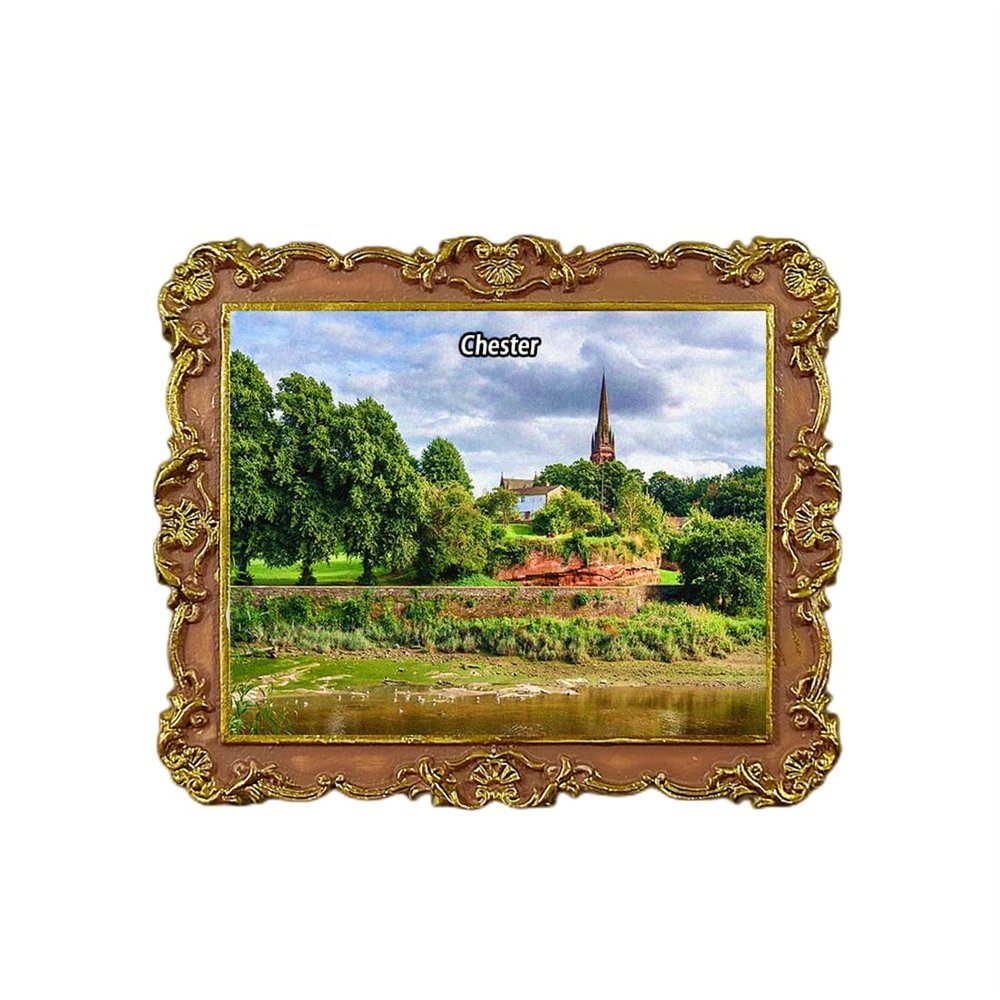 Chester England UK Refrigerator Magnet 3D Travel Souvenir Fridge Decoration Magnetic Sticker Craft Collection