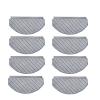 ZeAda Robot Vacuum Cleaner Mop Pads Spare Parts Washable Mop Cloths Parts Accessories,Compatible for ECOVACS,Compatible for DEEBOT T10/T10 Plus (Color : Set 1) view 2