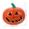 ARTIBETTER Halloween LED Pumpkin Lantern Thanksgiving Light Up Pumpkin 3D Fall Prop with LED Light Halloween Tabletop Decorations Props for Indoor Outdoor Decor view 3