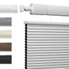 HOTSOON No Drill No Tools Cellular Shades Top Down Bottom Up Cordless Honeycomb Blinds Fabric Blackout Shades for Bedroom Living Room Windows Blinds, White, 52.5" W x 52" H view 1