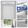 HOTSOON No Drill No Tools Cellular Shades Top Down Bottom Up Cordless Honeycomb Blinds Fabric Blackout Shades for Bedroom Living Room Windows Blinds, White, 52.5" W x 52" H view 2