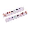 AAKOMA Stone Natural Selenite Stone Crystal Quartz Stick Cleansing Wand Plaster Rose Gold Winding Personality Ornaments view 2