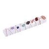 AAKOMA Stone Natural Selenite Stone Crystal Quartz Stick Cleansing Wand Plaster Rose Gold Winding Personality Ornaments view 4