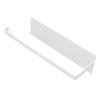 Paper Towel Holder,Under Cabinet Paper Towel Holder for Kitchen,Bathroom Towel Holder Elegant Simple Heavy Duty Self Adhesive Paper Towel Roll Rack(White) view 4