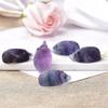 AAKOMA 1PC Natural Quartz Crystal Carving Rainbow Fluorite Hedgehog Stone Small Exquisite Crystal Crafts Hedgehog Decoration Beautiful view 4