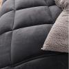 ZTGL Winter Cotton Duvet, Fluffy Plush Lamb Quilts, Winter Warm, Double-Sided Velvet Comforter Core, Super Soft Warm Plush Thickened Blanket Bedding for Cold Weather,E,150x200cm(3.5kg) view 3