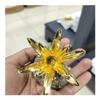 AAKOMA Natural Raw Pyrite Cluster Crystal Pineapple Crystal Cluster Stones Specimen Home Decoration Crafts Decoration Ornament Crafts view 3