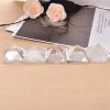 AAKOMA Natural Stone 1PC Natural Crystal Clear Quartz Pyramid Stone Reiki Crystal Point Tower Home Decor Ore Gift view 3